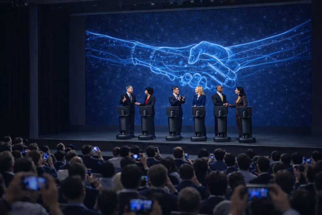 Temi enables synchronized ceremonial experiences, turning traditional stage moments into seamless, technology-driven activations that enhance professionalism, impact, and brand presence.
