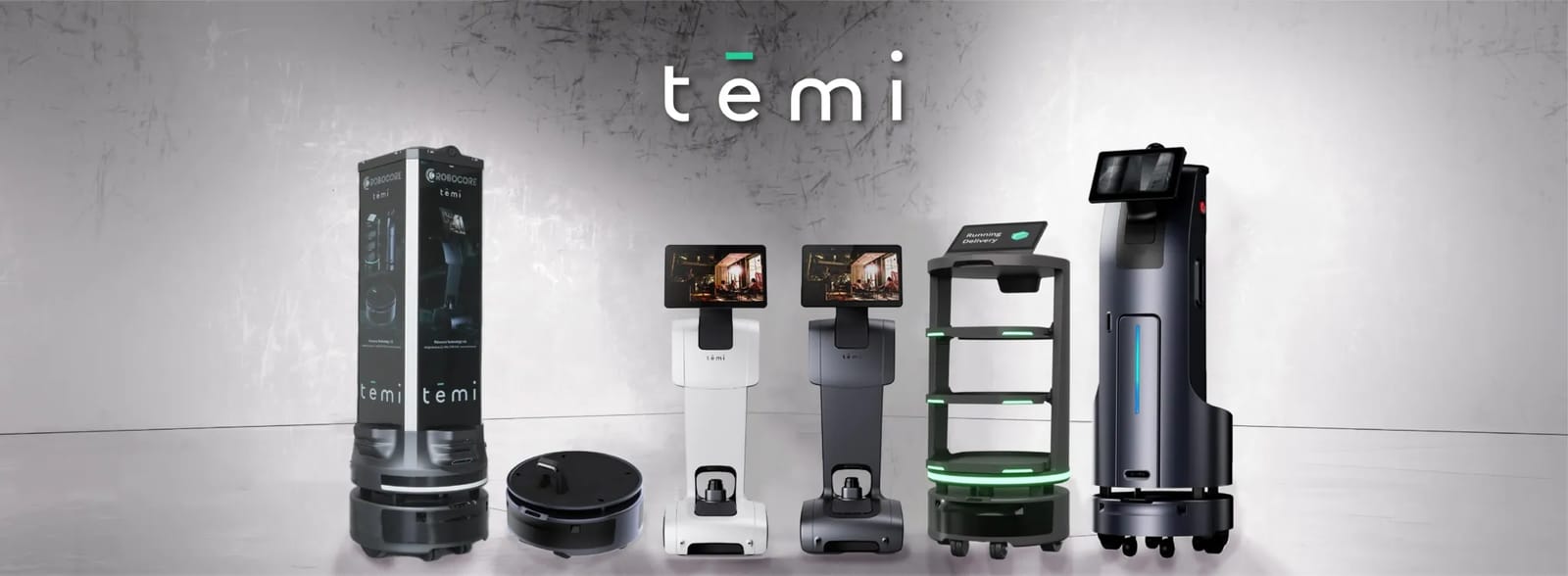The temi robot family