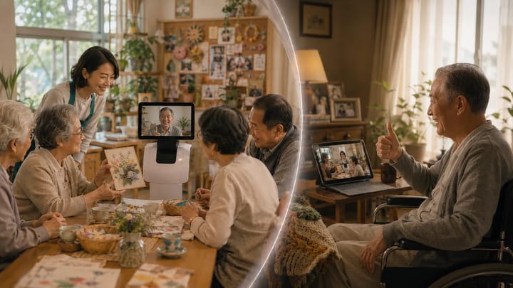 Through Temi, people with limited mobility can join community activities remotely, share everyday moments, and remain connected to the people around them.